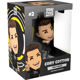 Youtooz Cory Cotton #2 5" inch Vinyl Figure, Dude Perfect Collectible Limited Edition Figure from The Youtooz Dude Perfect Collection