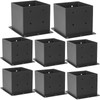 AXWHYS 6x6 Post Base 8 Pcs, (Inner Size 5.6x5.6) Post