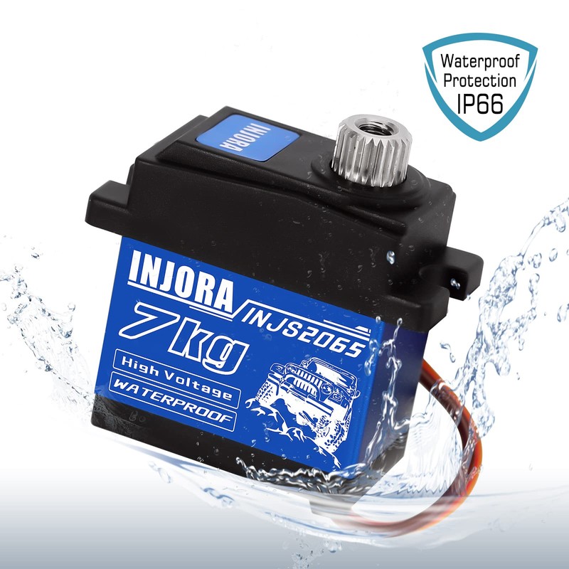 INJORA 7KG 2065 Digital Servo Waterproof High Voltage Sub-Micro Shift