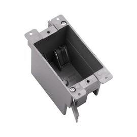 10 PK 1 Gang Remodel Outlet Box 14CI Junction Box,ETL&UL Listed and Fire Rating of UL94 V0, Plastic Outlet Box for Home Improvement.
