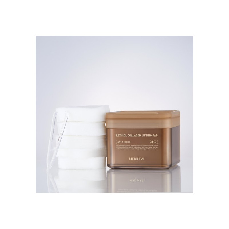 Mediheal Retinol Collagen Firming Pads 100 Sheets / 메디힐 레티놀