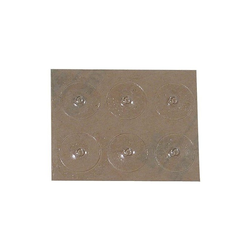 Loc-Dots - Keyboard Key Location Dots- Clear