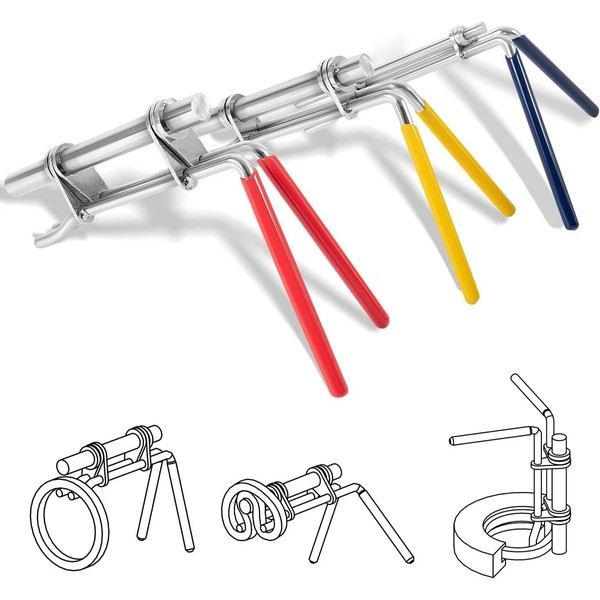 MEISO 3pcs herramientas de instalación de sello hidráulico, herramientas de