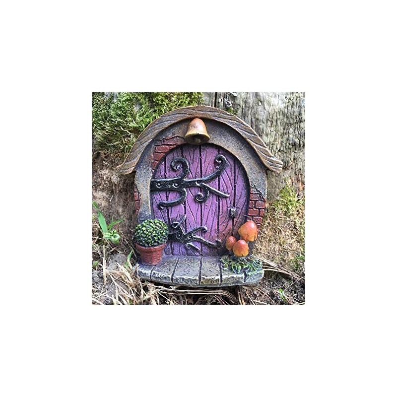 MOMO FING Presents.COM Miniature Gate Garden Decoration Hobbit Pixie Elf