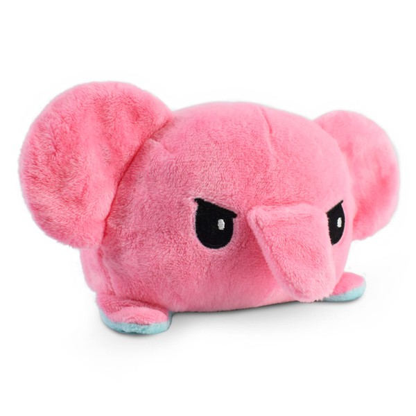 TeeTurtle - The Original Reversible Elephant Plushie - Blue +