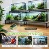 Poafamx Rechargeable Aquarium Pond Air Pump, Quiet 15W Oxygen Aerator