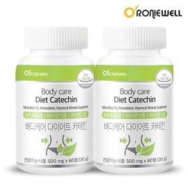 Ronniewell Roniwell Body Care Diet Catechin 60 tablets x 2 packs (Total 2-month supply) / 로니웰 바디케어 다이어트 카테킨 60정 x 2개 (총 2개월분)