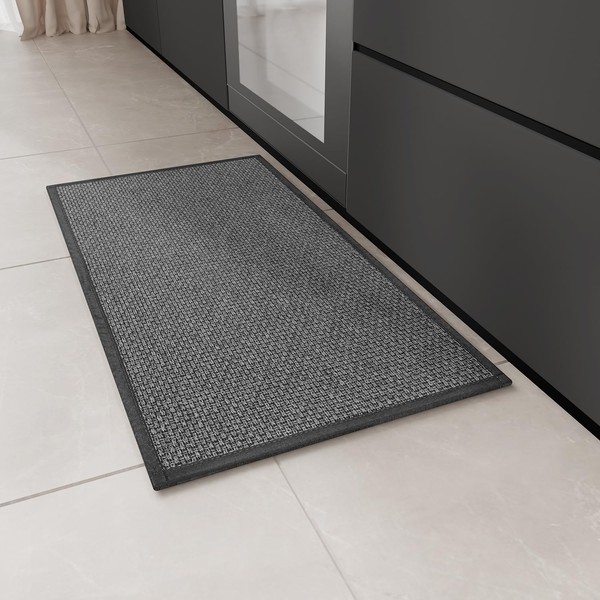 Hargiis Kitchen Rug, Rubber Non Slip Kitchen Rugs Washable, Absorbent