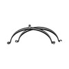 HVAC OV 10" Inch Galvanized Steel Duct Clamp with Rubber