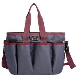 BARN & STABLE 600Denier 3000mm/3000mvp Super Waterproof,Breathable Horse Grooming Tote Bag with 7 Pockets Tear-resistant Tack Storage Carry Bag Caddy Bag for Horse Cow Donkey Goats