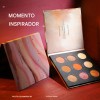 Paleta Sombras Ojos Mopoyat 18 Tonos Brillante Hipoalergénico Impermeable
