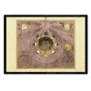 Sheets with ancient astronomical map. Star Chart Poster A3 size