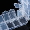 20 Compartments Tackle Box, Fishing Storage Organizer, Adjustable Plastic Utility