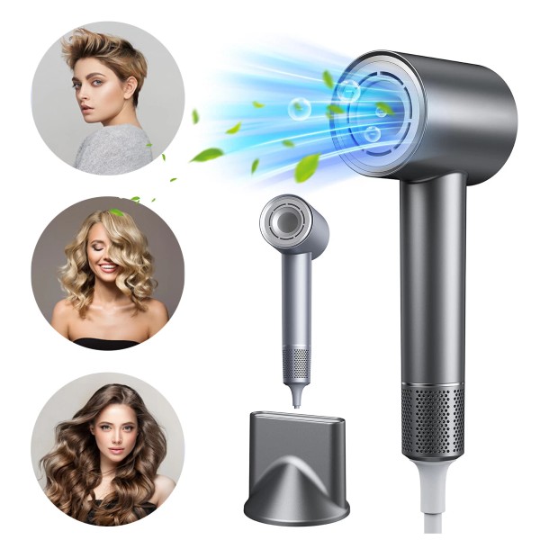 Unbranded Professional Ionic Hair Dryer Powerful 1400W Fast Drying Low