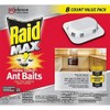 Raid Max Double Control Ant Baits, Kills the Colony, 8