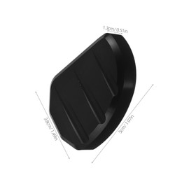 Mikinona Motorcycle Side Stand Extender Pad Aluminum Alloy Enlarger for Enhanced Stability Foot Plate Optimized for Soft and Uneven Ground Parking