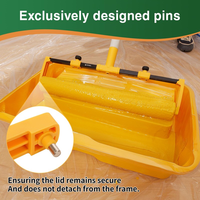 VOOMEY 18"Paint Roller Frame,The Adjustment Range is from 12" to18",