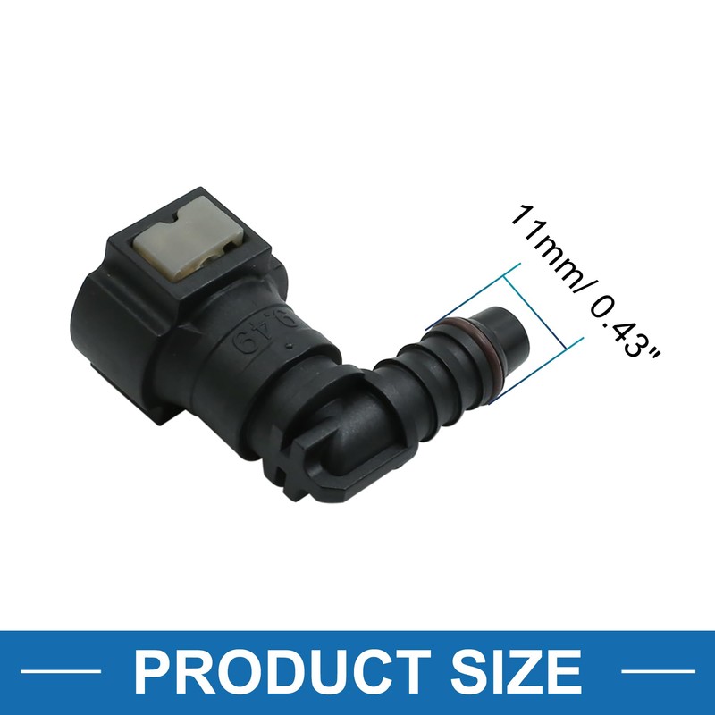 A ABSOPRO Fuel Line Hose 9.49mm ID8 Quick Release Plastic