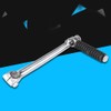 Motorcycle Kickstart,Stainless Steel Start Starter Lever for Dirt Pit Bike