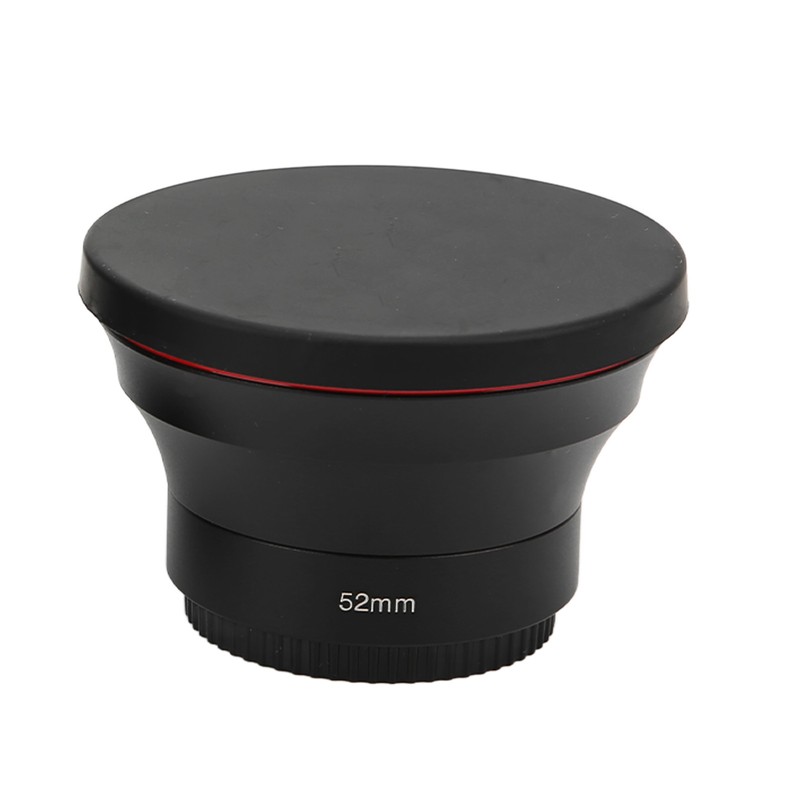 52mm 0.43X Wide Angle Lens Optical Glass Camera Lens with