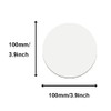 MR.R 10 Pieces Sublimation Blanks Round MDF Coasters, Absorbent Heat