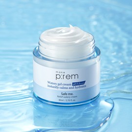 Make Prem Safe Me Relief Watery Cream [GIFT] Inteca Cream 10ml + Sachet 2 Sheets / 메이크프렘 세이프 미 릴리프 워터리 크림 [GIFT]인테카크림10ml+샤쉐2매