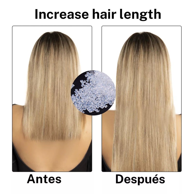 Sumini.mx 100 Gramos Queratina Premium Extensiones De Cabello