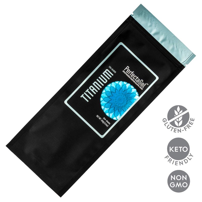 PerfectaGel Titanium Gelatin Sheets (120 Bloom) - 20 Sheets