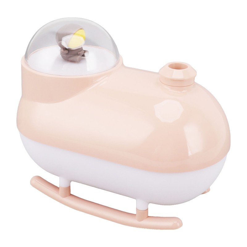 Small Humidifier Desktop Humidifier Cartoon Astronaut Train Colorful Lighting USB