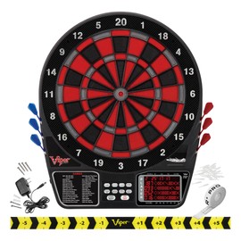 Viper Chalk Dart Scoreboard: Cricket and 01 Darting Games, Green, 23.5" H x 15.5" W