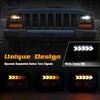 BESTZHEYU 2PCS 4x6'' LED Headlights for S10 1995 1996 1997