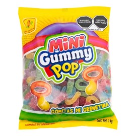 De La Rosa Mini Gummy Pop Gomita De Llave 1k