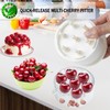 Cherry Pitter Multiple, Quick Release Multi Cherries Stoner Pitter 7-in-1,