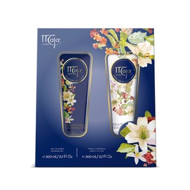 Maja, Estuche Coleccionable Aqua Turquesa, contiene una Crema de 200 ml y un Jabón Líquido Corporal de 200 ml