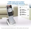 VTech VS112 Cordless Single Handset DECT 6.0 Telephone with ITAD,