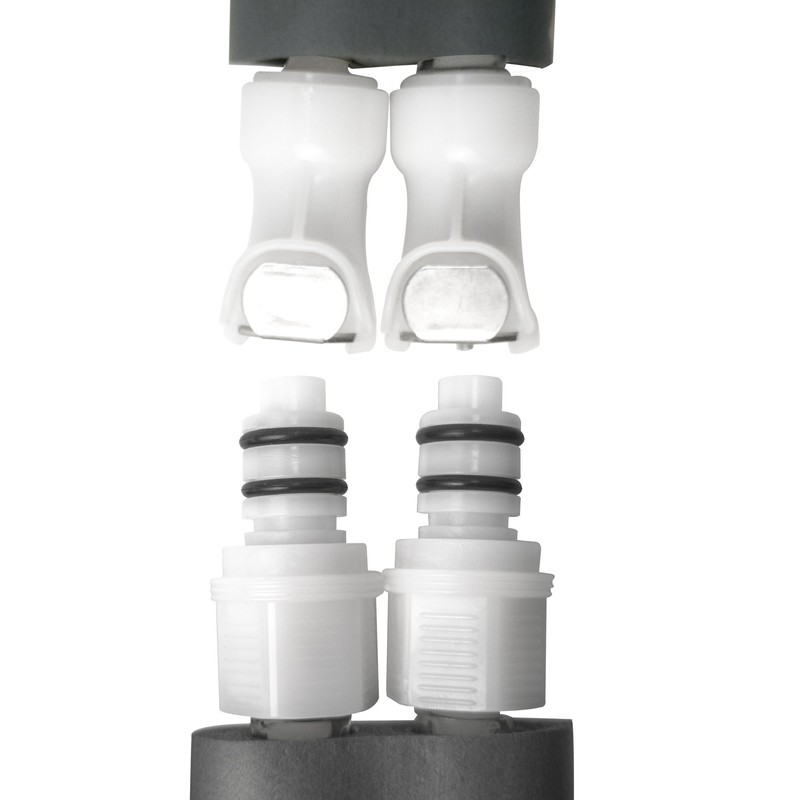 IRONSTAR Quick-Disconnect Hose Barb Insert, Quick Connect Hose Fittings, Plastic