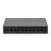 DIGITUS PoE Network Switch - 10 Port - Fast Ethernet