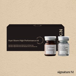 Flexkin Plexkin Hyal Storm Mini Kit (Hyal Storm Peel & Skin Booster 1 vial each) 4ml+4ml, 1 unit / 플렉스킨 히알스톰 미니 키트 (히알스톰 필&스킨부스터 각 1vial) 4ml+4ml, 1개