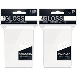 (100x) Ultra PRO White Deck Protectors Sleeves Standard MTG Colors