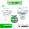 greenandco 10x MR16 GU5.3 LED Spotlight, 3 W, 300 lm,