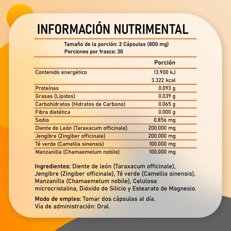 Gatlali Herbes Douces Jengibre T Verde Manzanilla Digestin Sin Sabor