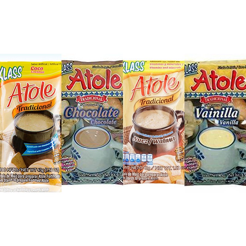 Klass Atole Variety Bundle, 1.52 oz (Pack of 6) includes