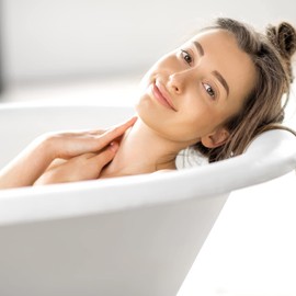VICOPURA Premium Alkaline Bath for Acidisation, Sports, Cellulite, Quick Disposal, Lasting Warmth Feeling, 600 g