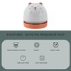Desktop Vacuum Cleaner with Vacuum Nozzle Cleaning Brush Portable Mini