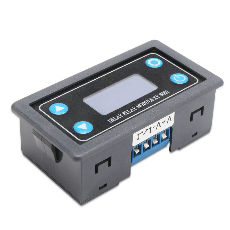 DROK Time Delay Relay 2pcs, DC 6-30V Timer Relay 12V