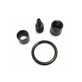 Lezyne 1-RP-HP-ORINGKIT-V1 O-Ring Kit and Valve (Rotatable) Foot Pumps, Black, 1