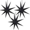 Konoz 30 cm Paper Stars Christmas Pack of 3 Folding