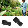 Pack of 2 Hose Connectors Garden Hose Coupling Nipple 1/2