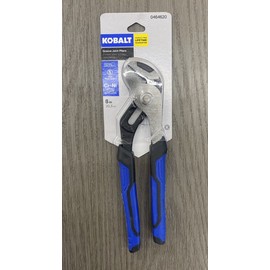 KOBALT 8 INCH CHANNEL GROOVE JOINT PLIERS STEEL Brand New