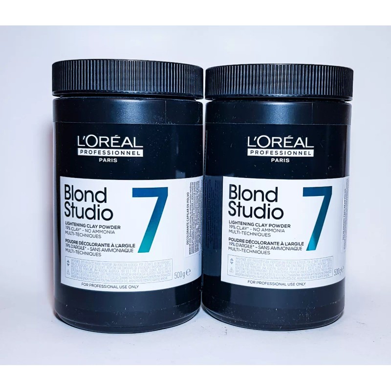 L'Oréal Loreal 2x Polvo Decolorante Multi Tech Clay Blond Studio